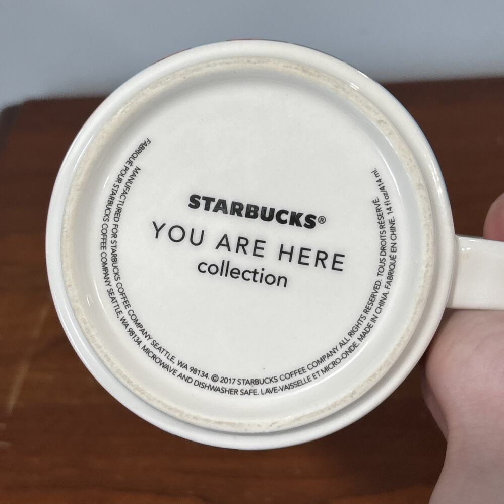 Starbucks Chicago Illinois You Are Here YAH Mug 14 fl oz Coffee Mug Cup 2015 - Picture 6 of 6